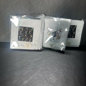 Cocktail Themed Napkins Set 3 packs of 4  by GANZ